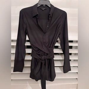 All Saints Classy Wrap Around Blouse